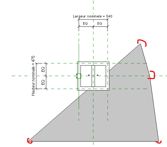 Enlever une hôte sur une famille Revit