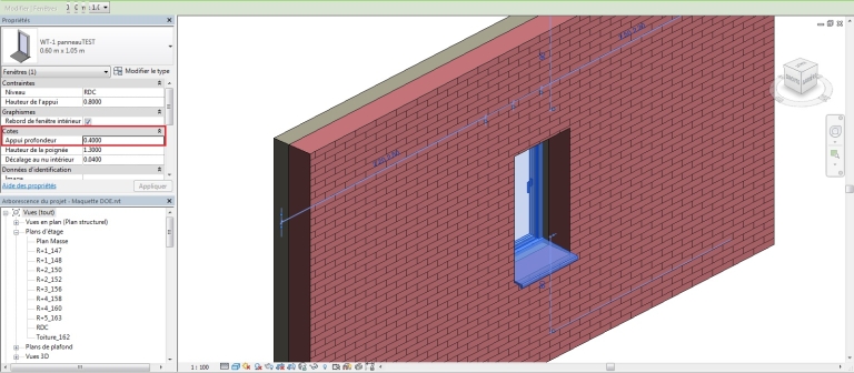[REVIT] Appuis de fenetre et mur composés