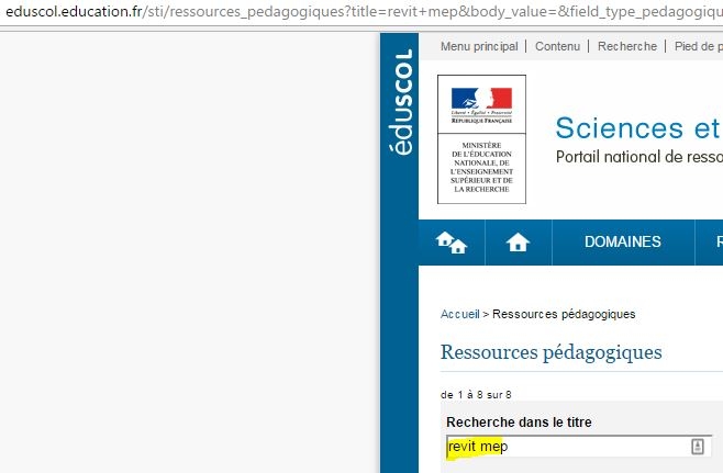 Tutoriaux sur revit archi mep structure en francais