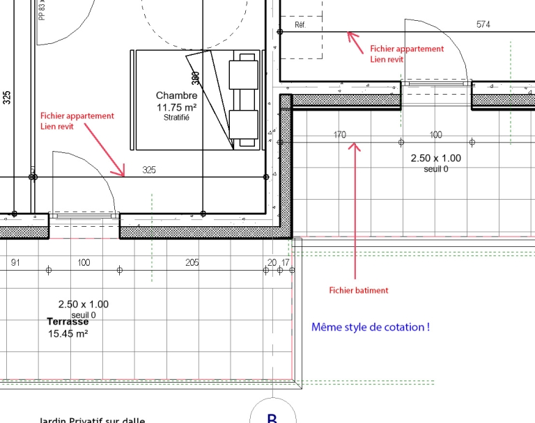 Revit - Affichage différent