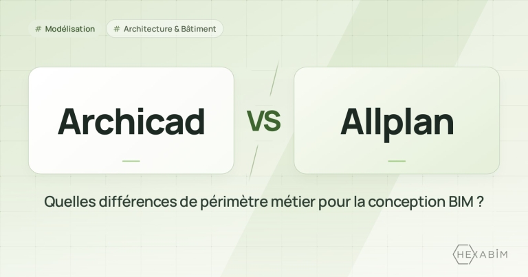 Archicad ou Allplan : quelles différences de périmètre métier pour la conception BIM ?