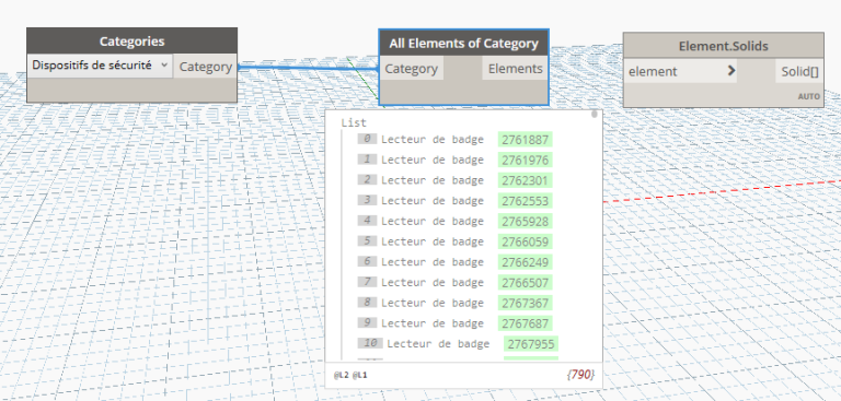 DYNAMO REVIT problème de crash Revit avec "Element.Solids"