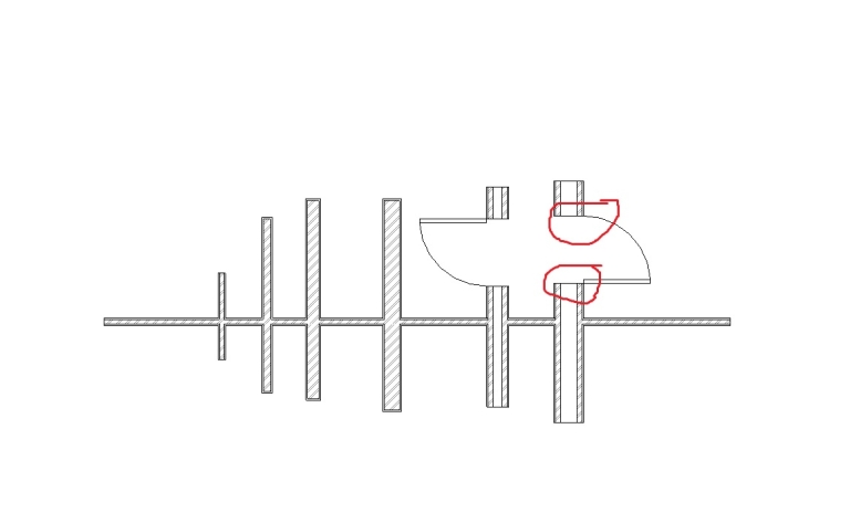 PROBLEME DE JONCTION/RETOURNEMENT ENTRE MUR ET PORTES
