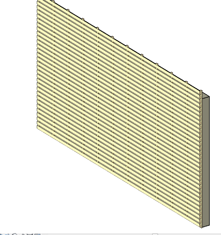 Bardage REVIT