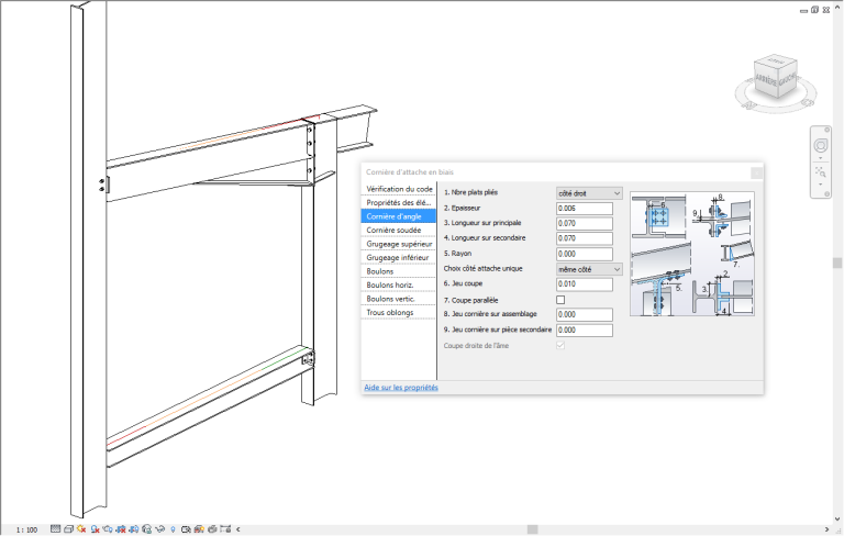 Charpente métallique sur REVIT 2017