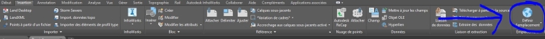 Géoréférencement de maquettes BIM après modélisation