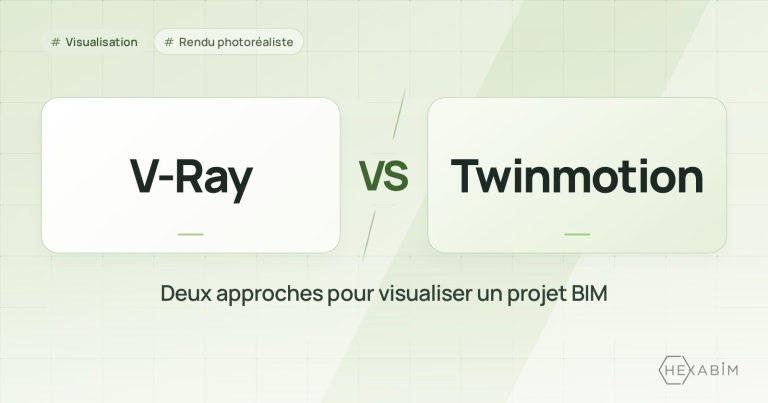 V-Ray ou Twinmotion : deux approches pour visualiser un projet BIM