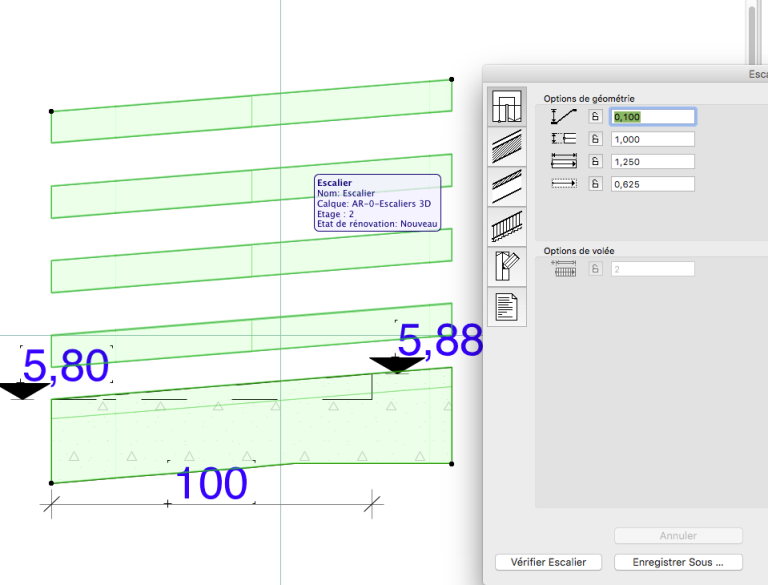 Archicad - rampe