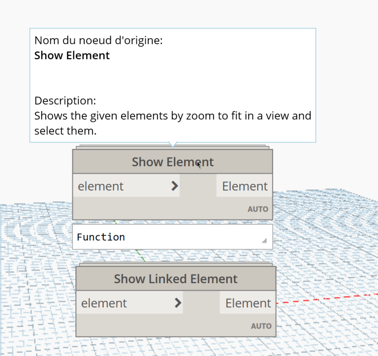Zoomer sur une sélection dans revit