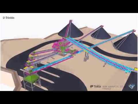 Tekla France BIM Awards 2018 - SANDVIK : CERF