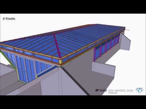 Tekla France BIM Awards 2018 - VERRE &amp; METAL : Les pavillons des étangs