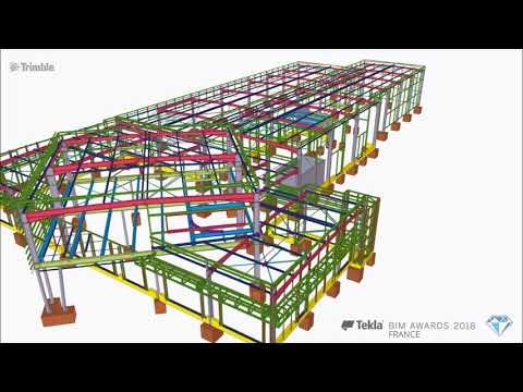 Tekla France BIM Awards 2018 - SICOM : P.P.R.V.
