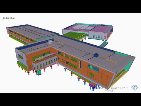 Tekla France BIM Awards 2018 - ATES : Collège de Bressuire