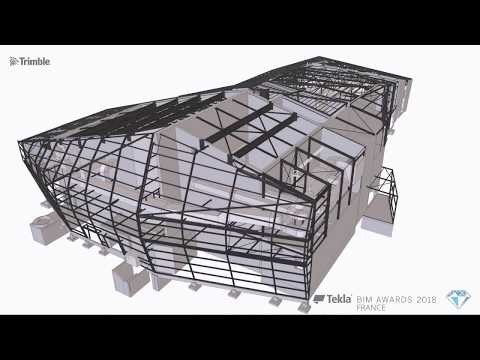 Tekla France BIM Awards 2018 - DL ATLANTIQUE : Centre des congrès de Haute-Saintonge