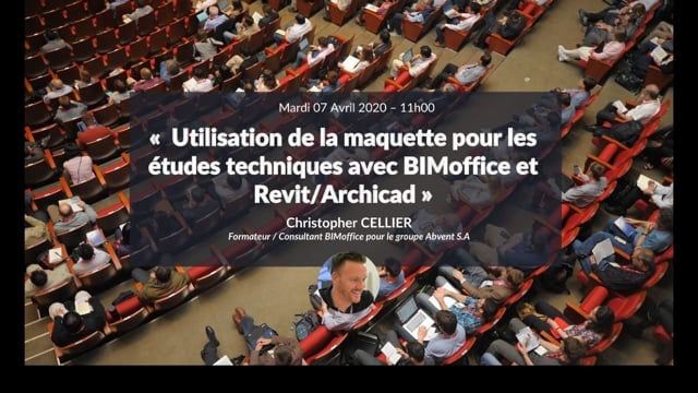 DCE BIM  Utilisation de la maquette pour les études techniques avec BIMoffice et RevitArchicad - Christopher - 7 avril 2020