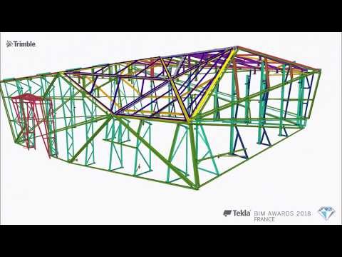 Tekla France BIM Awards 2018 - CMBC : Bassin de la bonne eau Villiers sur Marne