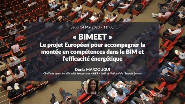 BIMEET, le projet Européen pour accompagner la montée en compétences dans le BIM et l'efficacité énergétique - 14 mai 2020