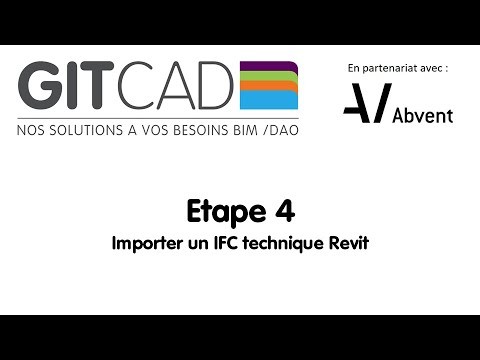 ARCHICAD - 04 - Importer un IFC technique Revit