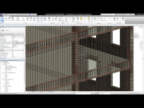 Revit 2016 - Improved Rebar Display Performance and Placement Precision