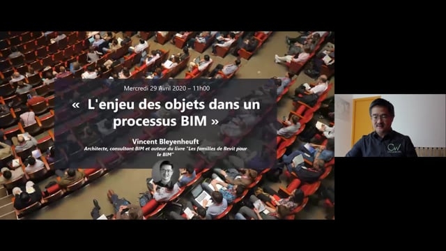L'enjeu des objets dans un processus BIM avec Vincent Bleyenheuft - 29 avril 2020