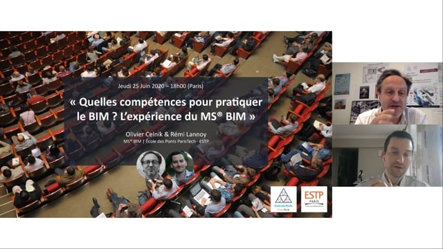 Quelles compétences pour pratiquer le BIM  l’expérience du MS® BIM - 25 juin 2020