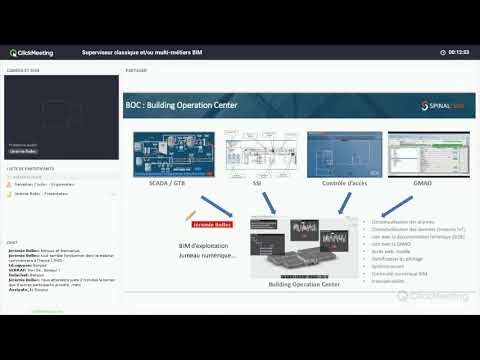 Webinar replay: BIM Exploitation - Maintenance dynamique / Intéropérabilité IOT, GTB ... &amp; maquette