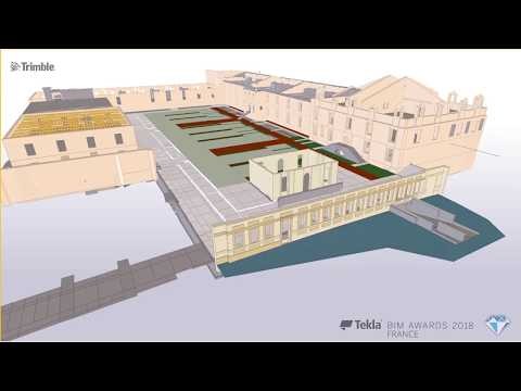 Tekla France BIM Awards 2018 - ATES  : Quai Aux Vivres