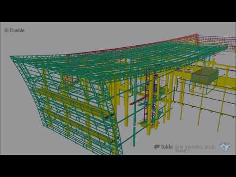 Tekla France BIM Awards 2018 - BAUME : Siège Social le saint Guipavas