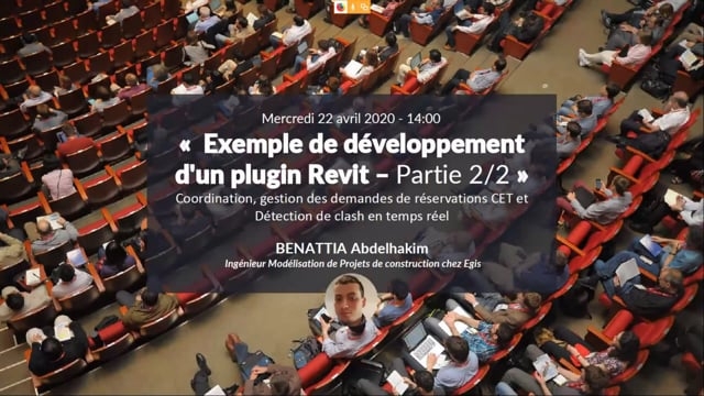 Exemple de développement d'un plugin Revit  Coordination, gestion des réservations CET et Détection des clash - 22 avril 2020