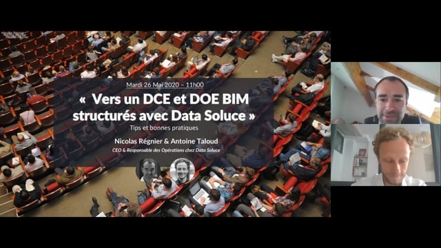 Vers un DCE et DOE BIM structurés  Tips et bonnes pratiques avec Nicolas et Antoine - 26 mai 2020