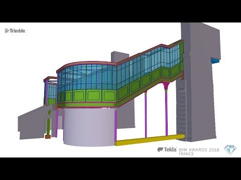 Tekla France BIM Awards 2018 - BAUDIN CHATEAUNEUF : Station la glacière