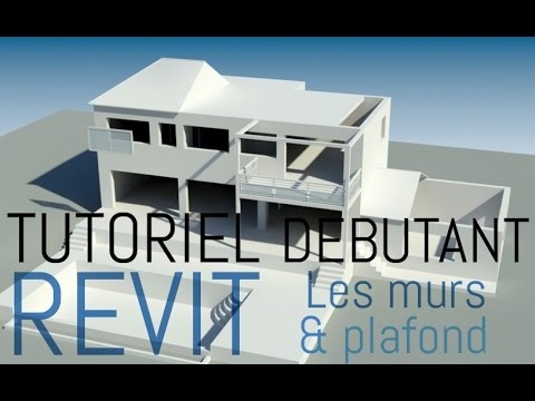 Tutoriel Revit Archi | Construction murs & plafond