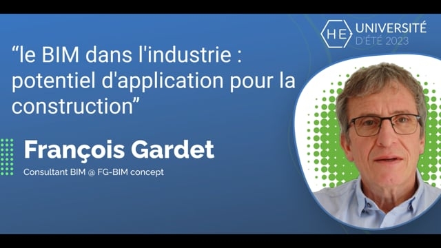 Le BIM dans l'industrie  potentiel d'application pour la construction