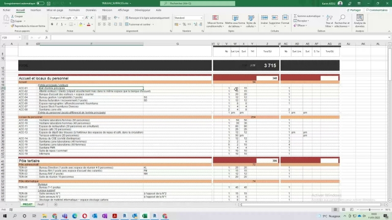 Importer programme concours dans Revit avec Dynamo