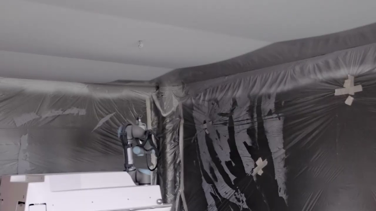 PACO, le robot peintre au salon BIM World 2023